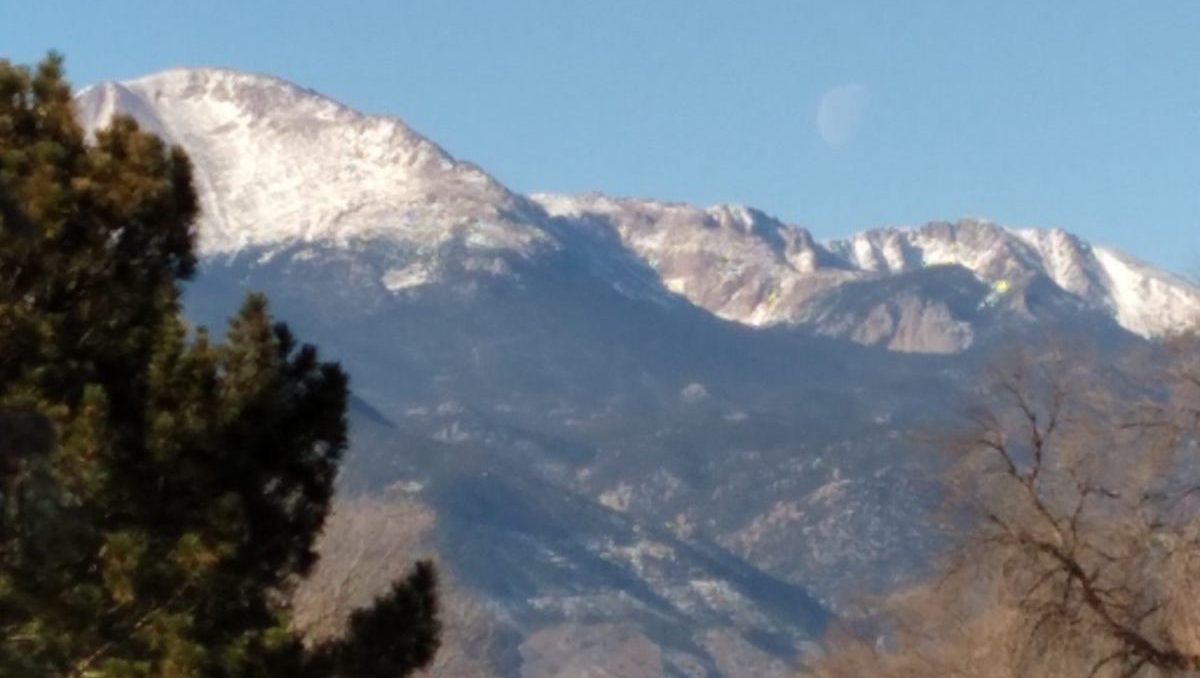 Pikes Peak from Near Pikes Peak Vet